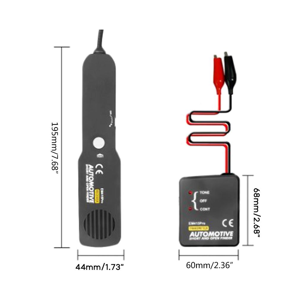 Автомобильный короткозамкнутый открытый искатель грузовик тягач инструмент для ремонта автомобиля детектор цепи трекер кабель провода тестер цепи 6-42 В