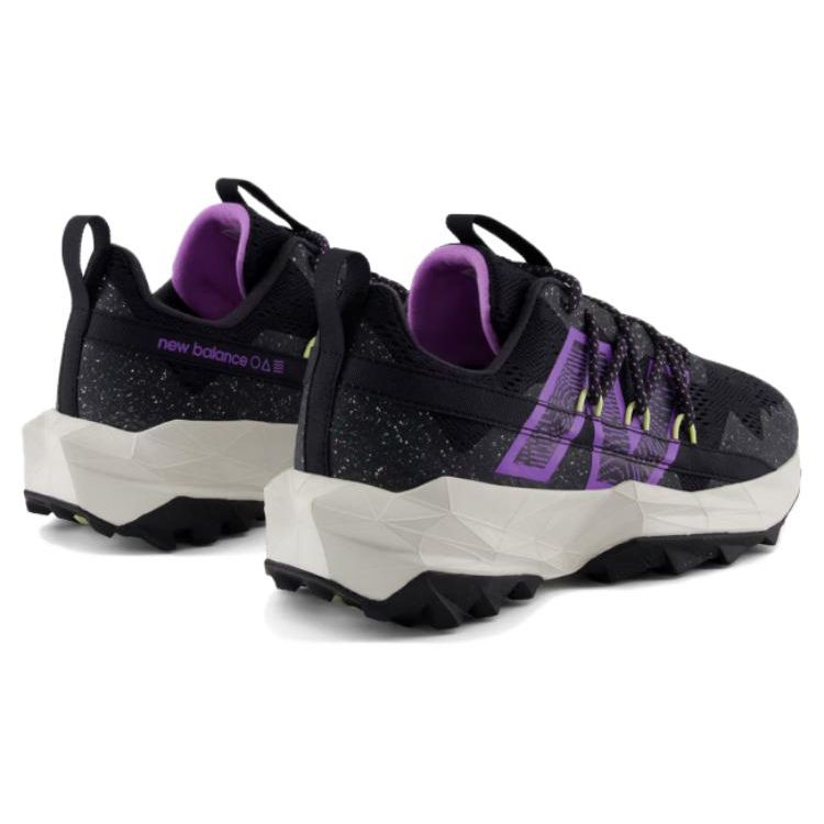 New Balance Nb Tektrel Удобная амортизация Прочные Легкие Низкие Кроссовки для бега Женские кроссовки для бега Черно-фиолетовые WTTTRLK1