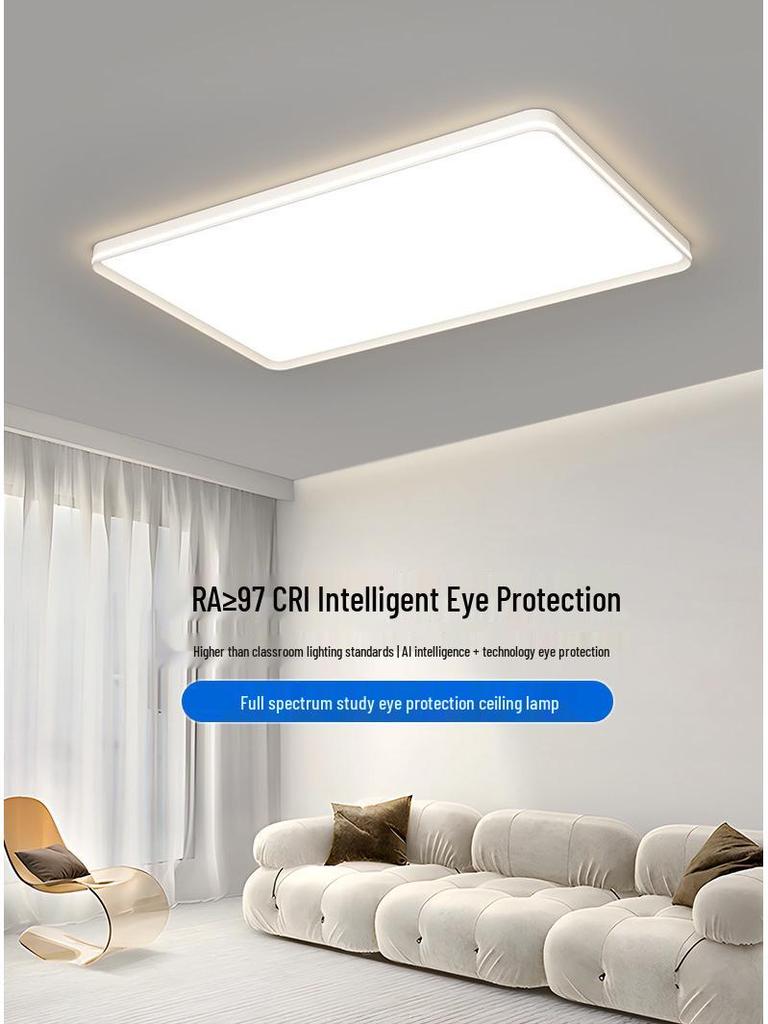 Большой современный минималистичный светодиодный потолочный светильник для гостиной, спальни или столовой