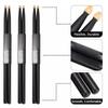 1 пара деревянных черных барабанных палочек 5A, классические кленовые барабанные палочки с каплевидной головкой и сумкой для переноски, аксессуары для музыкальных инструментов