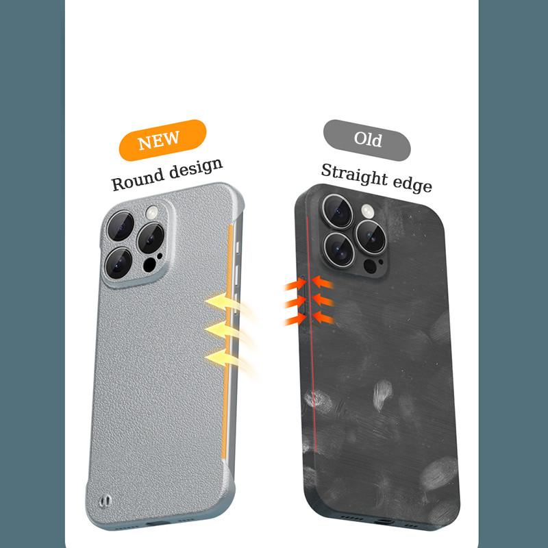 Роскошный чехол из кожи Litchi Grain для Xiaomi Note 14 Pro Plus Note 13 12 Turbo 11T Pro Poco X7 F5 X4GT безрамный матовый жесткий чехол для ПК с защитой от отпечатков пальцев