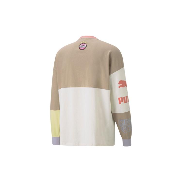 PUMA X KS LS TEE Long Sleeves T-shirt Creamy White Men's 598464-55