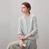 Kemeng Boka 2025 Women's Cashmere Round Neck Cardigan