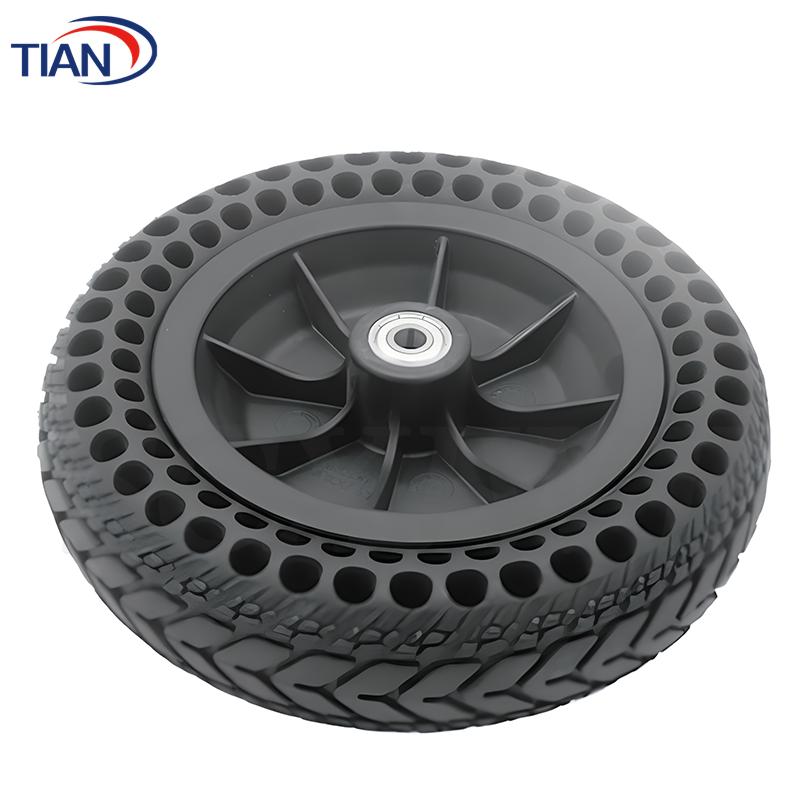 8 Inch 8X2 Solid Tyre with Plastic Hub 200x50 200x45-110 for Electric Scooter Wheelchair No Inflation Part  Whole Wheel Durable