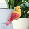 Bird Flower Pot Hugger Figurine Bonsai Edge Decor Resin Statue Planter Decoration for Cafe Courtyard