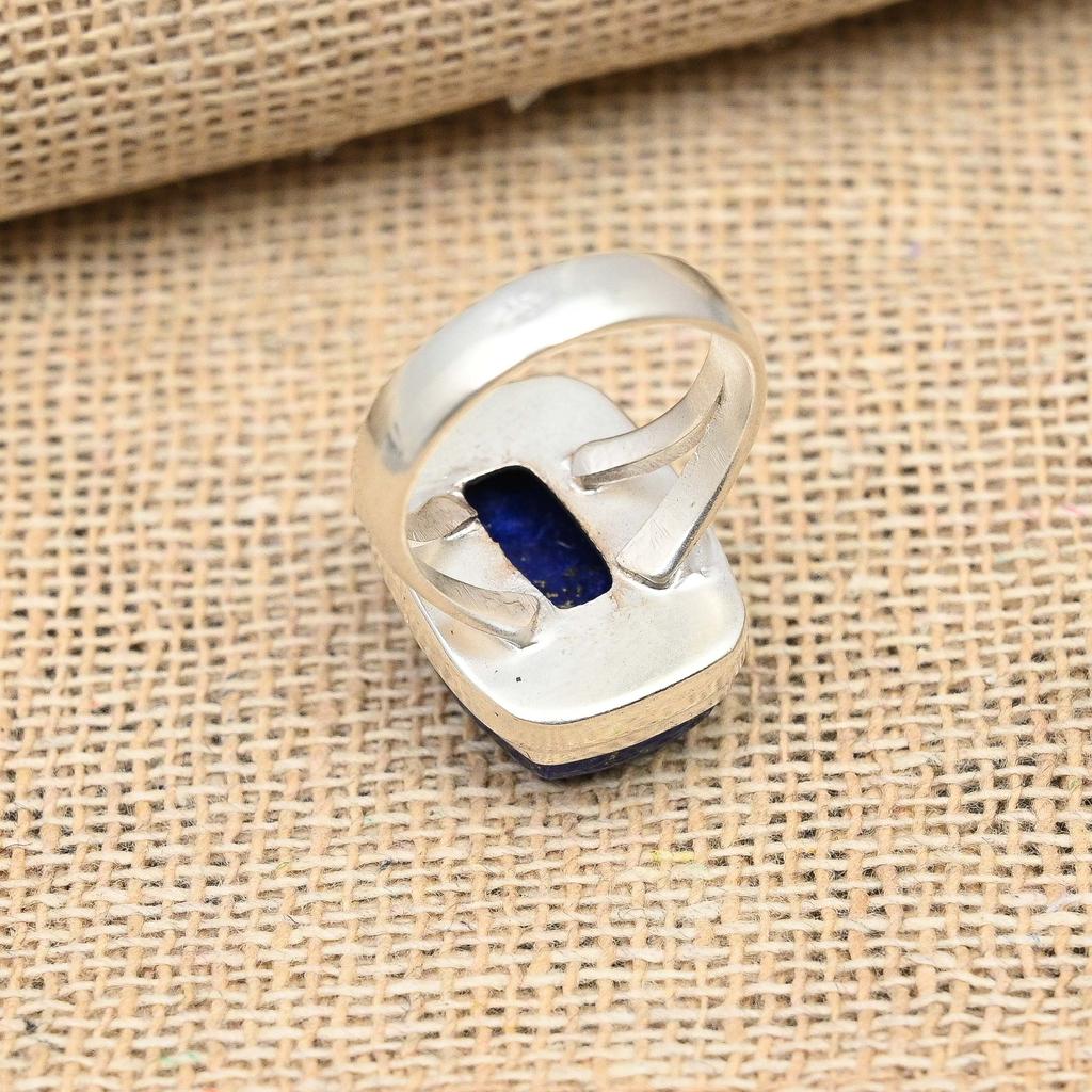 Ювелирные изделия из стерлингового серебра 925 пробы с лазуритом и драгоценным камнем ручной работы на День Благодарения