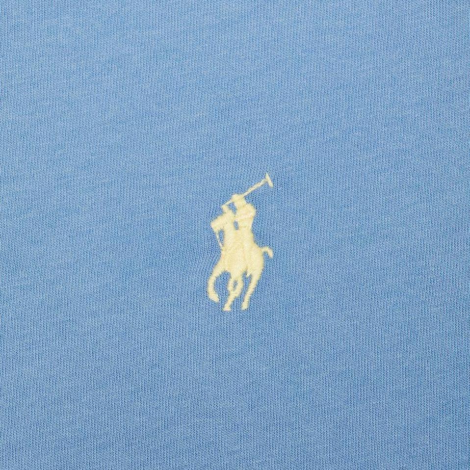 Мужская футболка с логотипом Polo Ralph Lauren, хлопок, круглый вырез, короткий рукав, топ 710671426-318