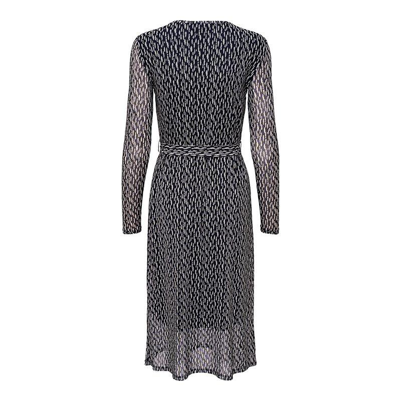 Casual Long Dress Long Sleeves Round Neck Elsa Sky Captain Woman JDY