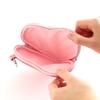 Overglad Мини-кошелек в форме сердца «Телепузики», розовый, TLL-045