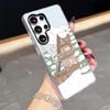 Чехол для телефона в стиле комиксов, пейзаж, для Samsung S26 S25 S24 S23 S22 S21 FE Plus Ultra, Черный, 2-в-1, Гелевый силиконовый чехол