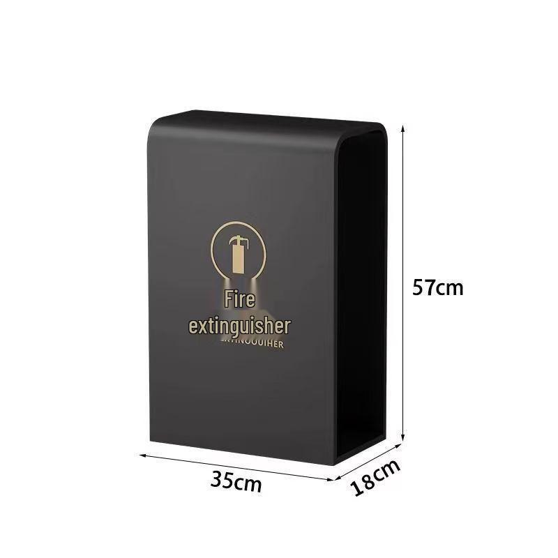 Fire Extinguisher Rack with Storage and Safety Cover for Dry Powder