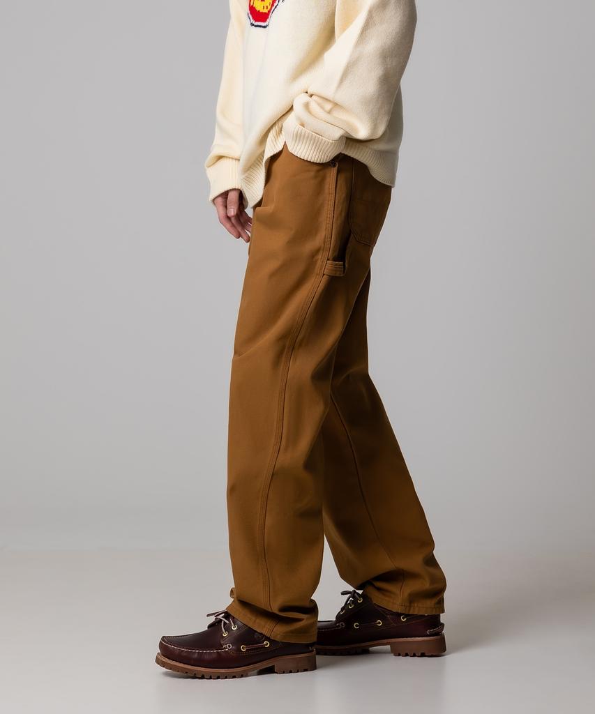 Dickies 1939 Утка Холст Рабочие брюки Коричневая утка
