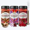 Kesar (Saffron), Rose and Chandan (Sandalwood) Pure Attar Fragrant Dhoop Sticks Trio Pack Long Lasting Majestic Ittar Fragrances 100% Natural