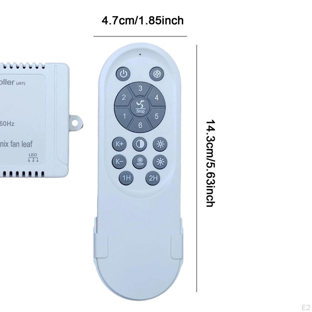 Ceiling Fan Remote Control Set 110V Replacement for Home Invisible Light