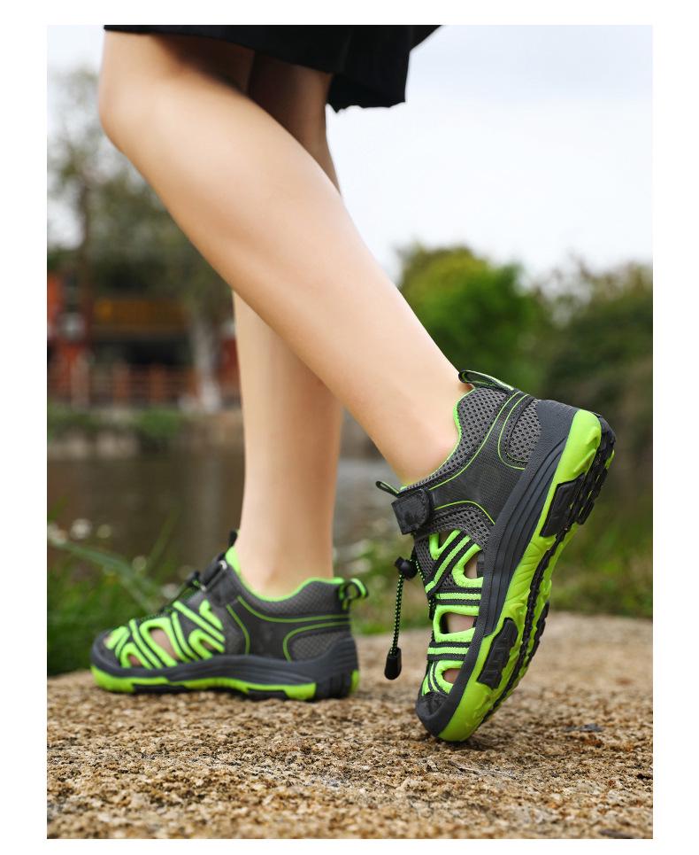 Босоножки Баотоу 2024: Нескользящая мягкая подошва, уличная обувь для мальчиков