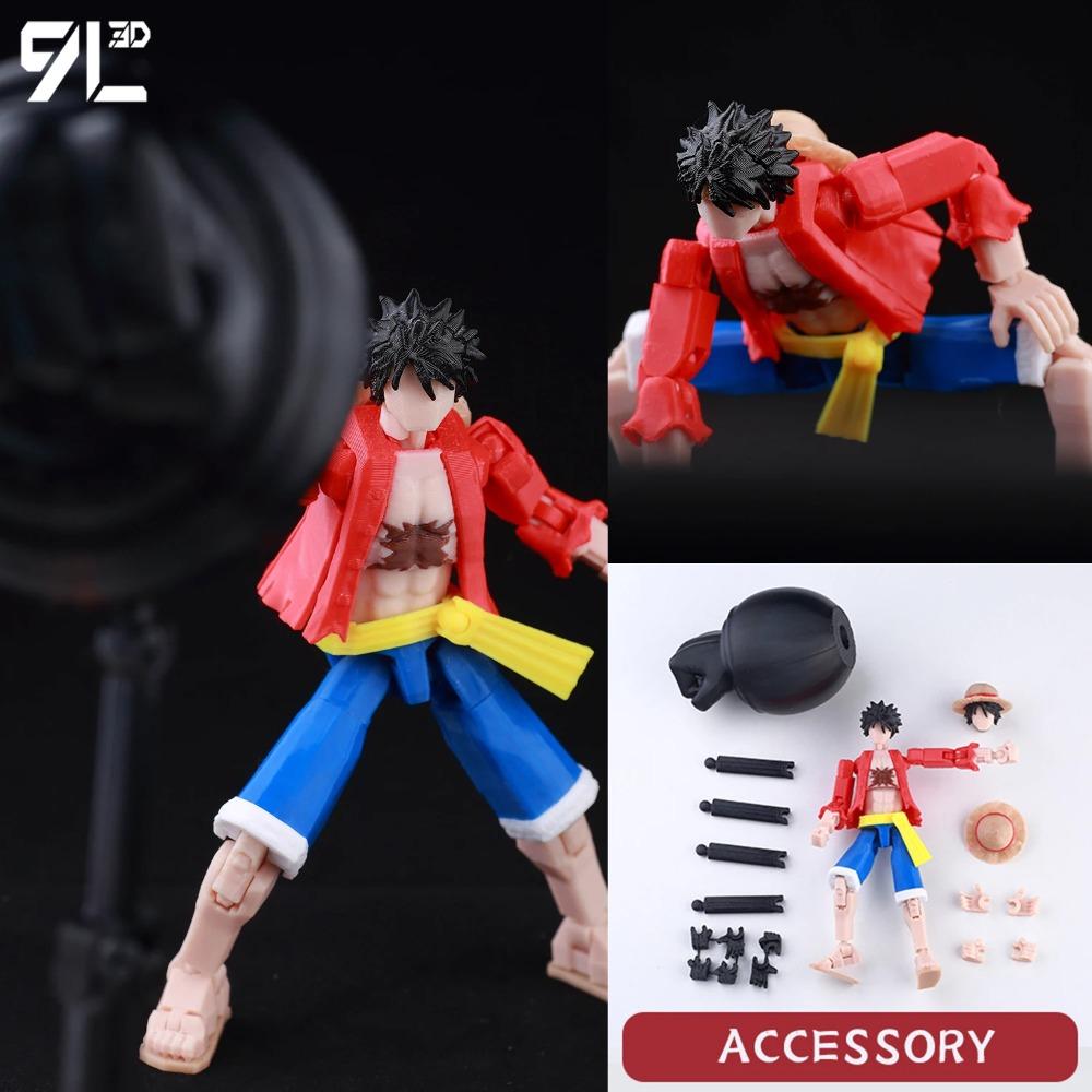 9L3D Printed Lucky Dummy 13 Jujutsu Kaisen Fushiguro Toji Anime Multi-Jointed Shapeshift Toys Action Figures Mannequin Model