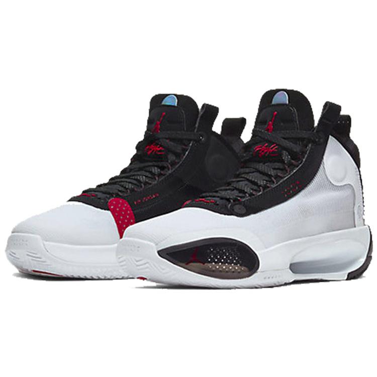 Jordan XXXIV Белый Черный Красный GS BQ3384-100