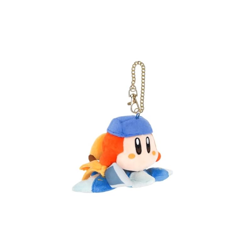 Sanei Boeki Бандана-маскот Kirby's Air Rider Уоддл Ди и Винг Стар (Талисман) W18×D11×H10.5см Плюшевая игрушка