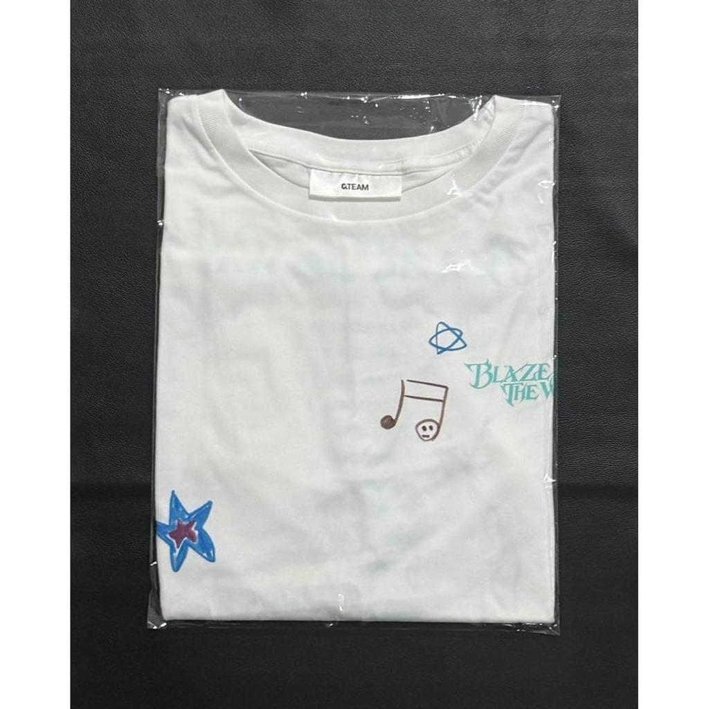 Used &TEAM BLAZE THE WAY ENCORE T-shirt K