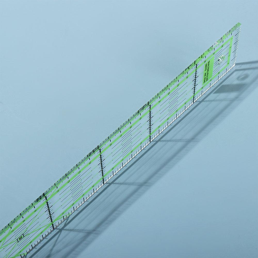 Прозрачная лоскутная линейка Акриловая линейка для рисования Ярдстик Линейка для шитья Портной
