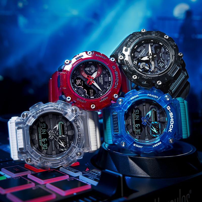 Casio Мужские Черные Часы GA-2200SKL-4APR