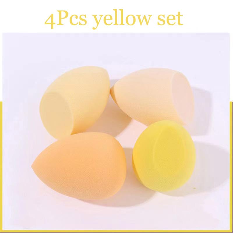 3/4 шт. набор спонжей для макияжа, красота, пудра для лица, крем-консилер, инструменты для макияжа, блендер