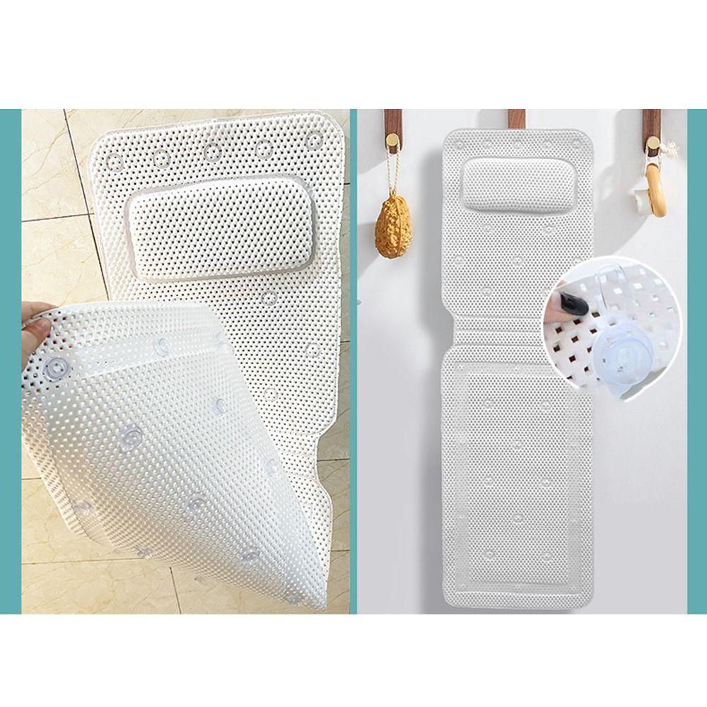 Присоски Нескользящий Коврик для Ванны Быстросохнущий Матрасик-Подушка для Ванны ПВХ Пена Коврик для Ванны Женщины