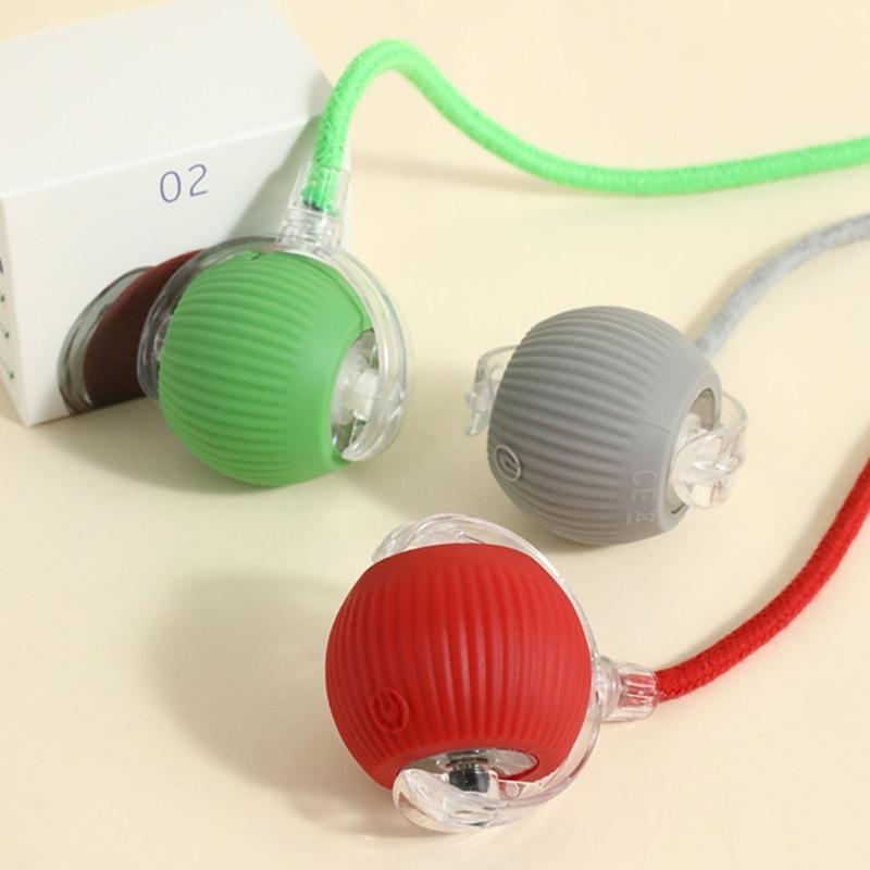 Интеллектуальная игрушка для кошек с датчиком движения, автоматическая игрушка, вращающаяся интерактивная игрушка для занятых владельцев питомцев и начинающих