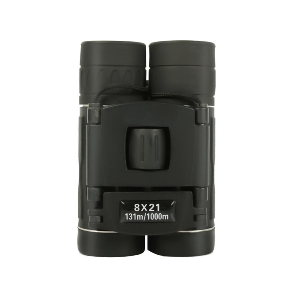 Mini Small Compact Light Binocular For Travel Hiking Bird Watching Resin 8X21