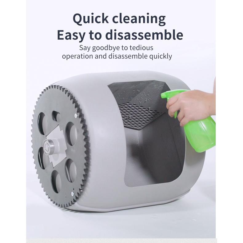 Ультра-тихий Интеллектуальный Автоматический Закрытый Туалет Индукционная Очистка Дезодорант Кошачий Туалет Автоматический Лоток для Кошачьего Наполнителя Большой Новый