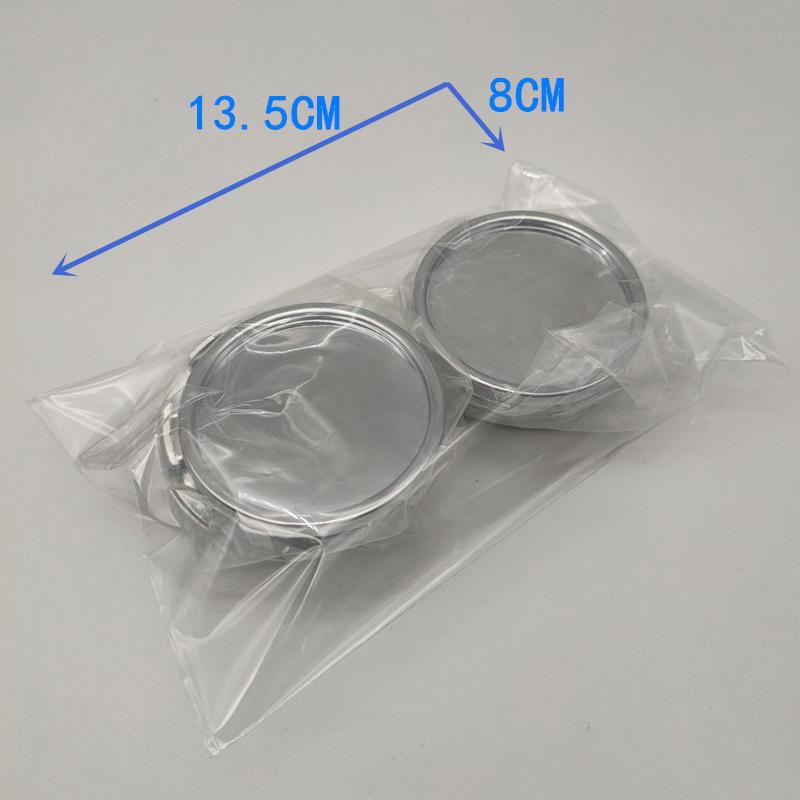 4Pcs 58Mm Abs Wheel Center Cap Hub Cover Car Wheel Tire Rims Center Hub Caps