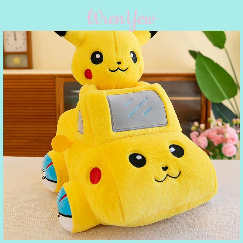 Cute Cartoon Rabbit Melody Plush Toy Car Doll Stuffed Animal Pink Car Pp Cotton Filling