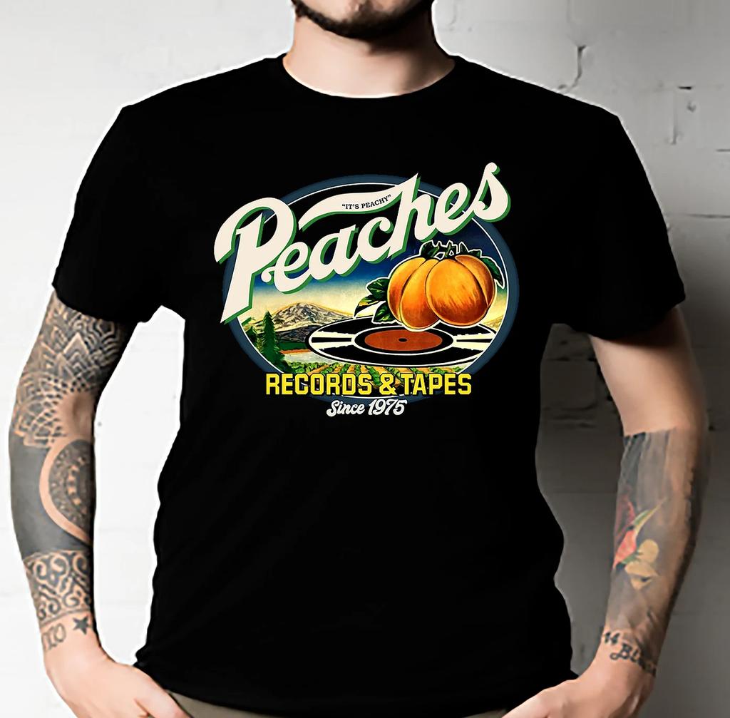 Мужские и женские футболки Peaches Records & Tapes 1975 Classic