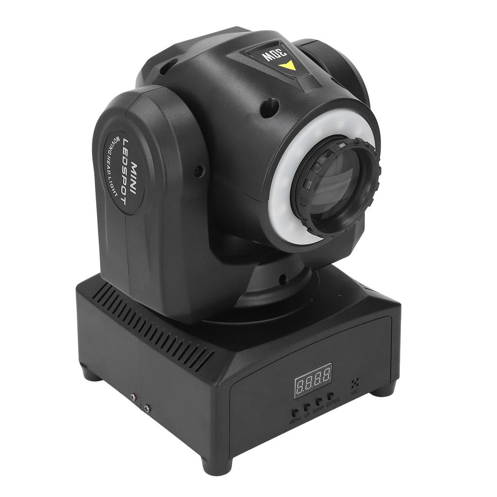 Светодиодный вращающийся прожектор Spot Beam 30 Вт 8 гобо 8 цветов 9 11 каналов Свадебный DJ вечеринка освещение сцены Sp