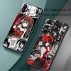 DATE A LIVE Чехол для телефона Куруми Токисаки Для Samsung Galaxy S25 S24 S23 S22 S21 S20 Plus Ultra Note20 Ограниченный Мягкий Черный