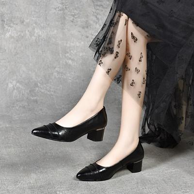 Высокие каблуки Рабочая обувь Одиночные туфли