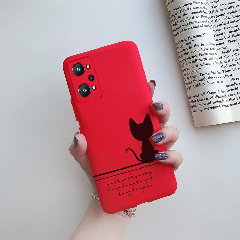 Чехол для Realme GT Neo2 Чехол для Realme GT Neo 2 Neo 3T Матовый корпус Силиконовый Мягкий ТПУ Защитный чехол для Realme GT2 Neo3T