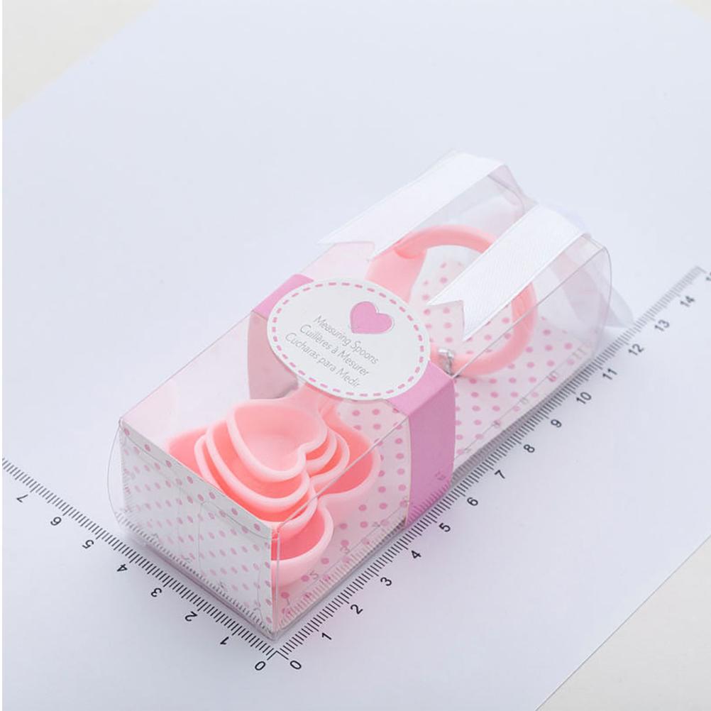 3 набора/12 шт. Детские подарки Столовые приборы Домашняя посуда Ложка для мороженого в форме сердца Десертная ложка Креативная розовая невеста