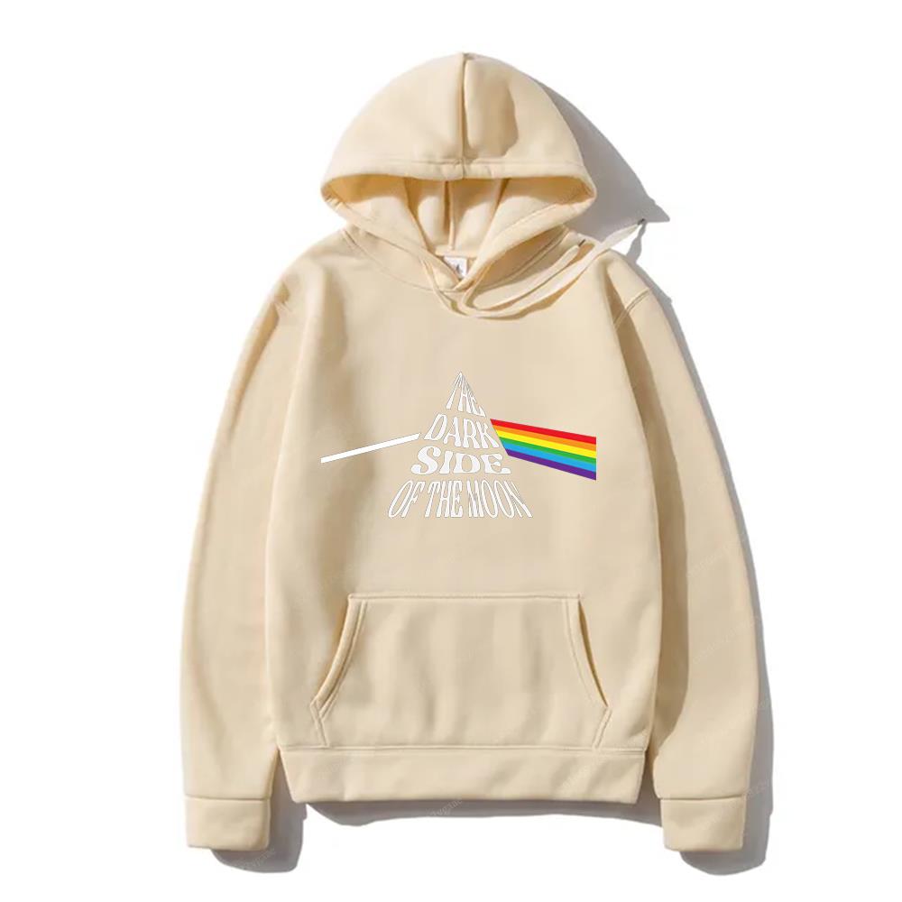 Осень-зима толстовка с капюшоном Rock Band Pink Sweatshirts Floyds Vintage Long Sleeve Fleece Pullover Sweater Sudaderas Estilo Boyfriend
