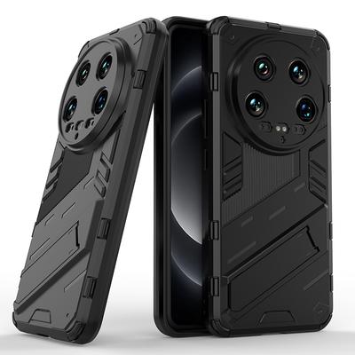 Для Xiaomi 14 Ultra Чехол Задняя Крышка Противоударный Бронированный Чехол Для Xiaomi 14Ultra Чехол Защитный Чехол с Подставкой и Защитой От Падения