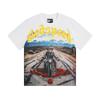 25SS Cross-border Meichao Godspeed Skull Rock Band Basketball Retro Short Sleeve T-Shirt Couple Same Style