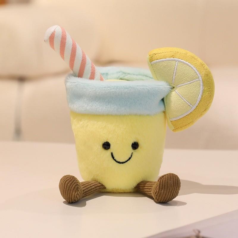 Coconut Fruit Plush Toy Keychain For Kids And Teens