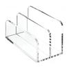 Multi Compartment Acrylic Mail Sorter Tray Stand Rack For Office Desk Paper Document Storage And Home Organization
