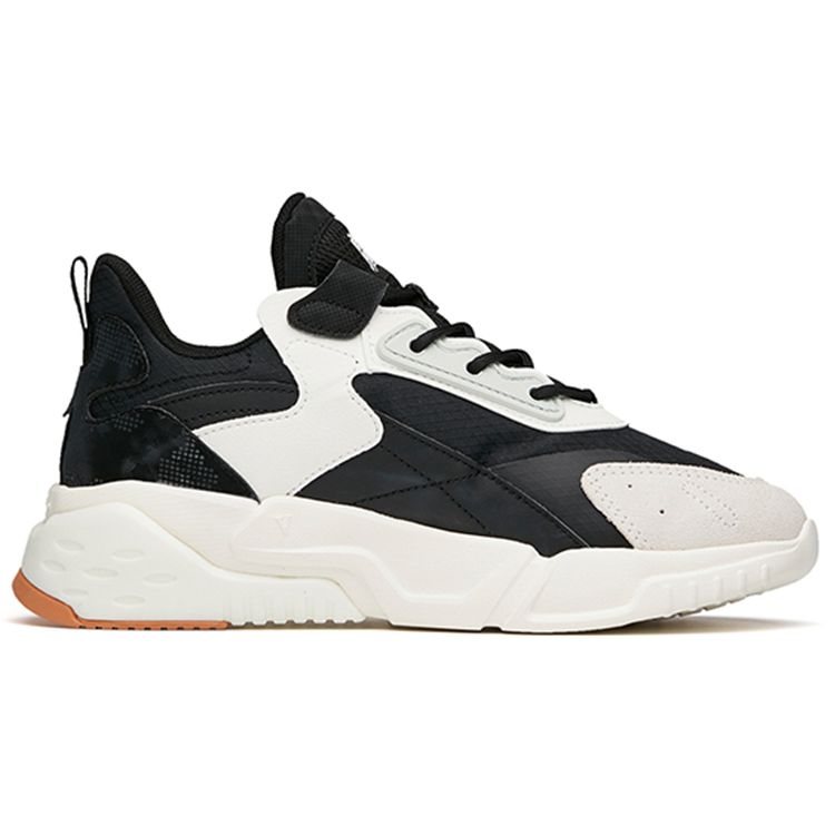 Anta Magic Cube Reject Mediocrity Синтетическая кожаная ткань Нескользящая износостойкая амортизирующая обувь для папы с низким верхом Женские кроссовки 122148808-4