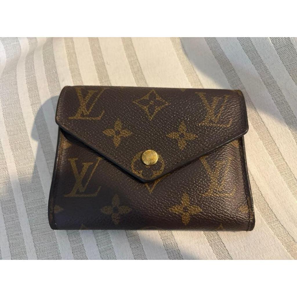 Used Louis Vuitton Portefeuille Victorine Fold Wallet Monogram Rose
