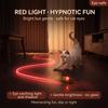 Funny Electric Bugs Cat Toy Ladybug Style Interactive Cat Toy with Mild Red ight Mini Cute Silent Automatic Cat Toy Pet Supplies