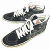 VANS×MADSAKI BEAMS SK8-HI High Top Sneakers [27.5/Black] Character Print(USED)