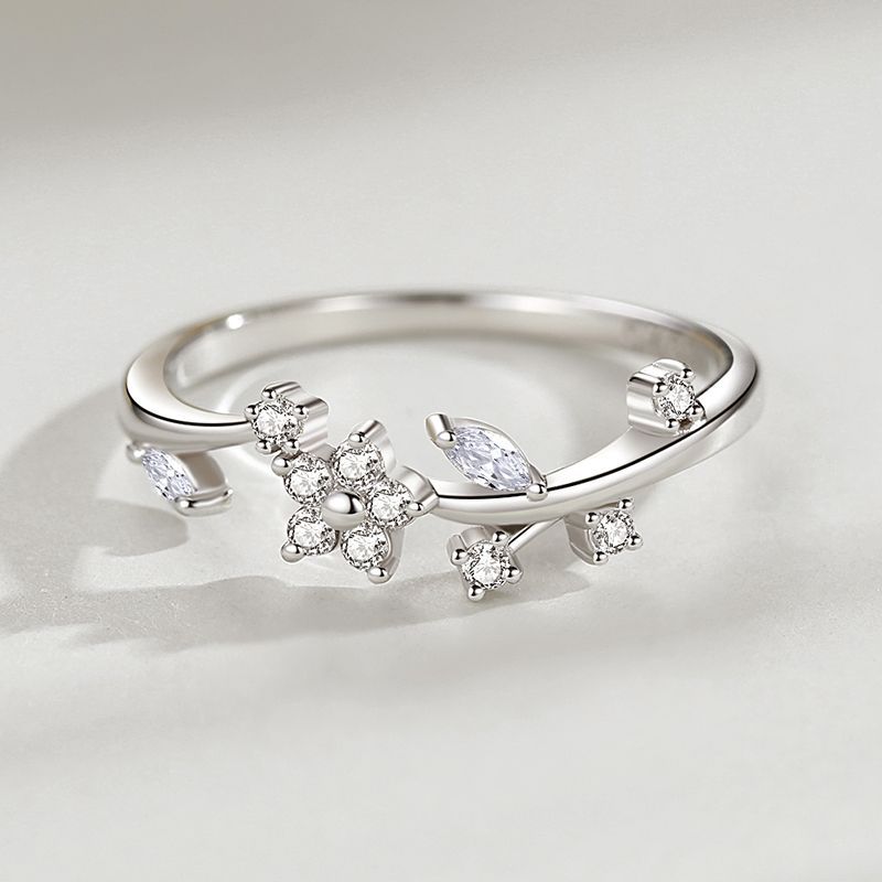 Tancise Classic стерлингового серебра 925 пробы кольцо с цирконом женские ювелирные изделия свадебное обещание вечерние подарок