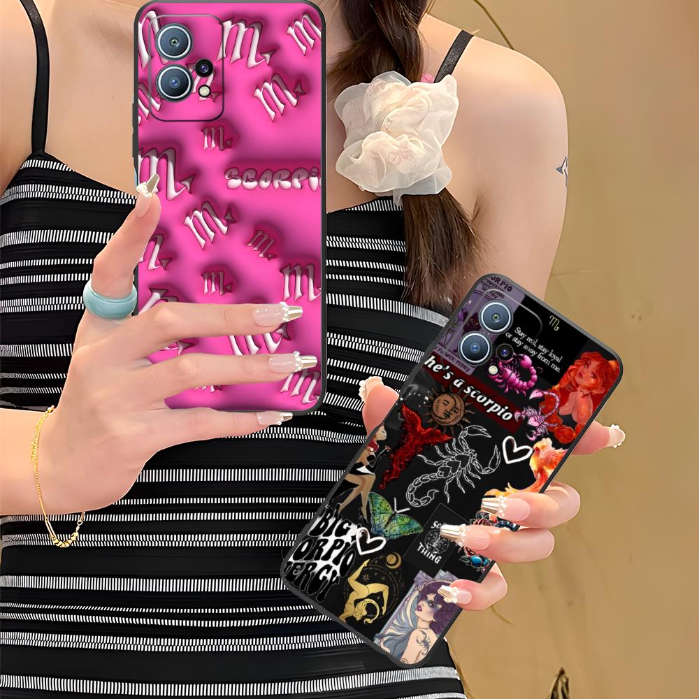 Чехол для телефона Знак Зодиака Скорпион для Huawei P60 P50 P40 P30 P20 P10 P9 P8 Pro Lite Plus Мягкий TPU Ударопрочный Чехол