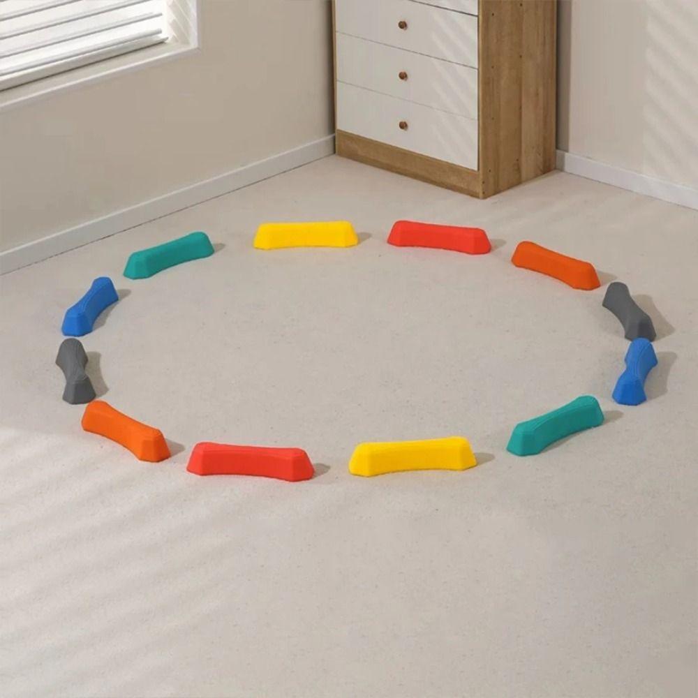 Outdoor Balance Training Foam Steps Balance Stack Stone Balance Sports Toys  Toddlers